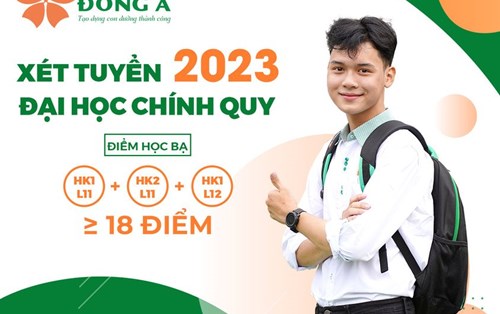 Cổng đăng ký xét tuyển vào Trường ĐH Đông Á đã chính thức hoạt động